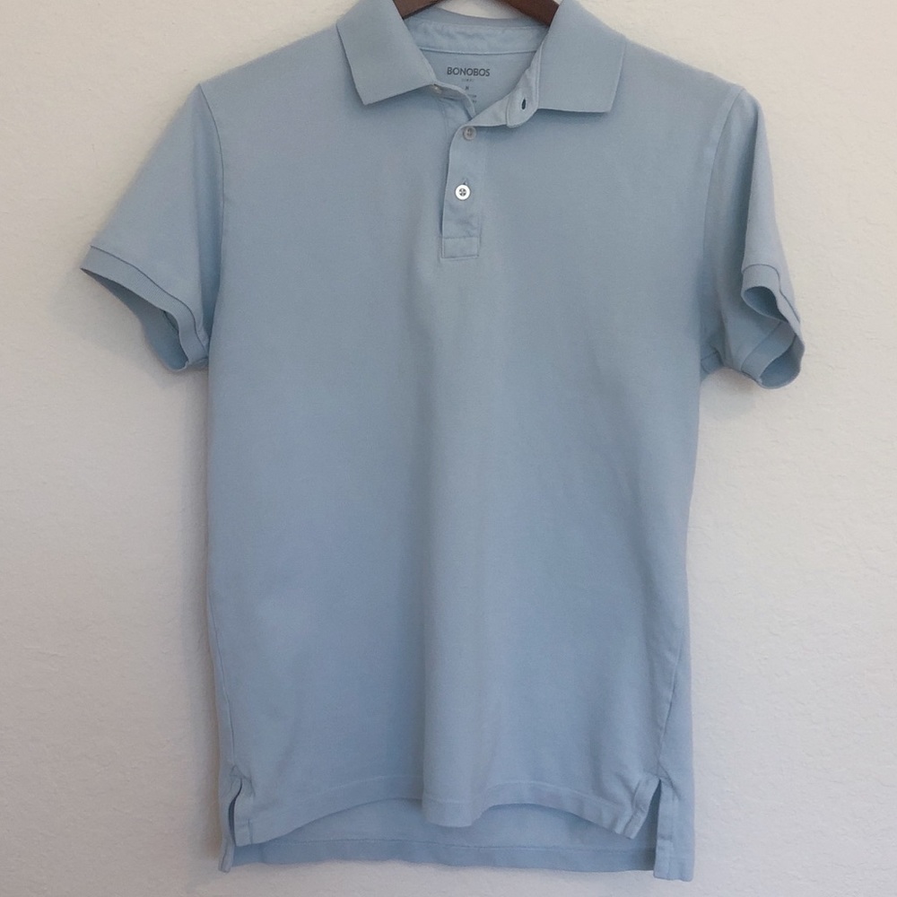 Bonobos Polo light blue